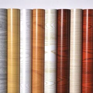 Wood grain wallpaper roll